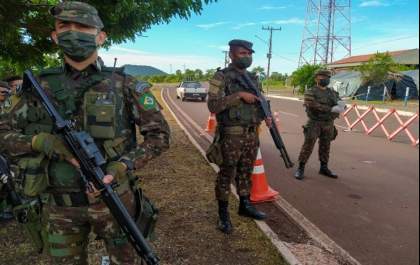 Militares ocupam principais rodovias de acesso às fronteiras de MS