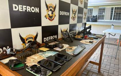Operação combate facções que disputavam pontos de comércio de drogas