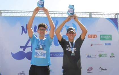 Araçatuba conquista 1° lugar na corrida Novembro Azul em Bauru