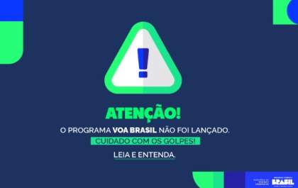 Procon TL alerta sobre aplicação de golpe utilizando o nome do Programa Voa Brasil