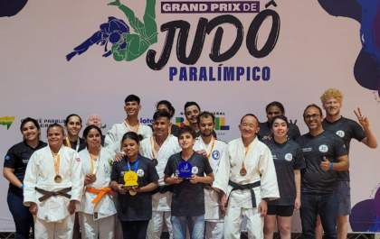 MS brilha no judô paralímpico e conquista 13 medalhas
