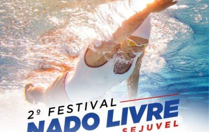 Inscrições para o 2ª Edição do Festival de Nado Livre estão abertas