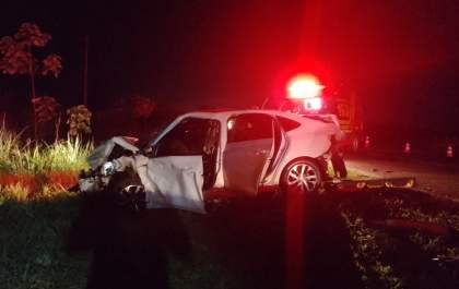 Morre mais uma vítima de acidente com 4 veículos na Elyeser
