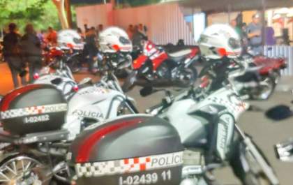 PM e GM apreendem 25 motos em operação em Birigui