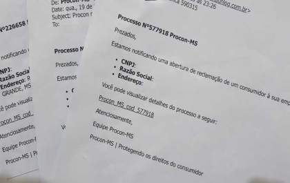 Procon/MS alerta sobre mensagens falsas enviadas em seu nome