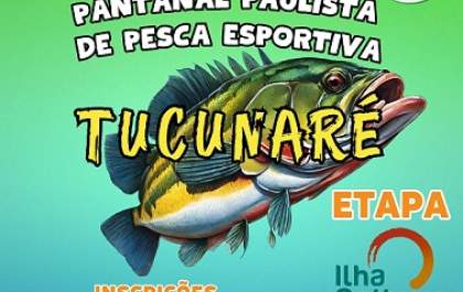 Circuito de Pesca Esportiva do Pantanal Paulista de Ilha Solteira será neste sábado