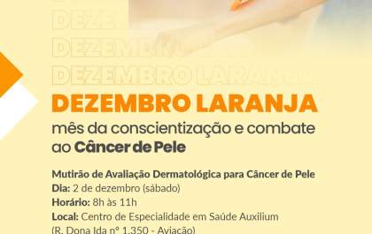 Araçatuba realiza mutirão dermatológico para avaliar câncer de pele