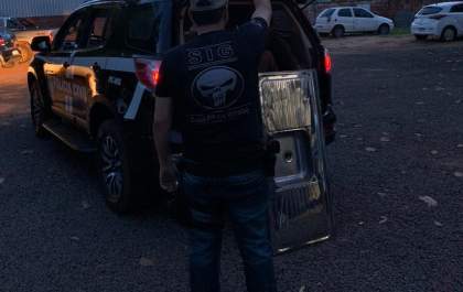 Polícia recupera pia furtada de centro esportivo