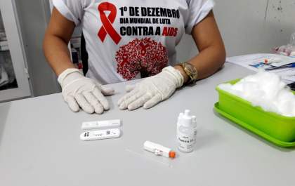 Saúde de Brasilândia inicia campanha do Dezembro Vermelho