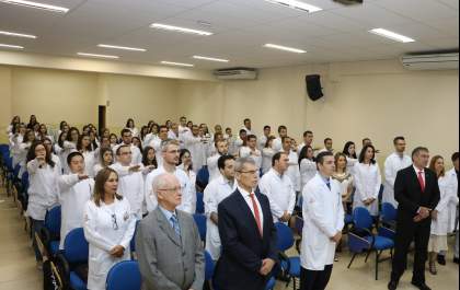 Unisalesiano Araçatuba celebra formatura da 1ª turma de Medicina pelo Mais Médicos