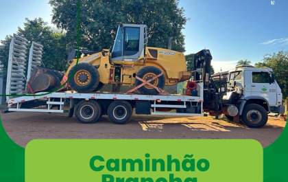 Para cargas pesadas e grandes, caminhão prancha da Poliplan é solução ideal