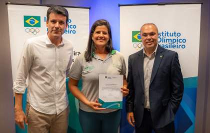 Ana Rita recebe reconhecimento do Comitê Olímpico e integrará grupo seleto