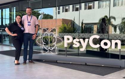 Dra. Larissa Ormeneze e Dr. Eder Caloi participam do PsyCon 2023, um dos mais renomados congresso de psiquiatria&nbsp;
