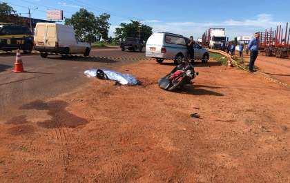 Identificado motociclista morto em acidente em Três Lagoas