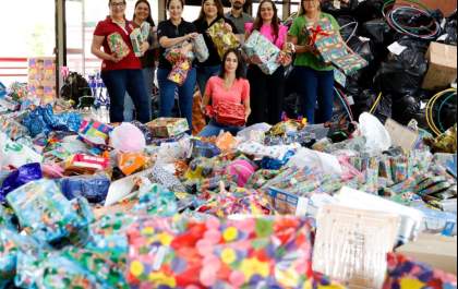 Seilog arrecada 14,8 mil brinquedos para crianças carentes de MS