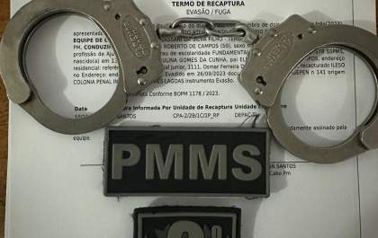Abordagem policial resulta na captura de foragido da Colônia Penal
