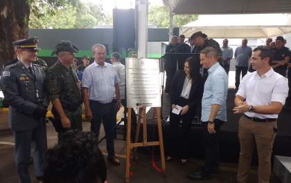 Secretário de Segurança Pública do Estado inaugura nova sede da Polícia Militar Ambiental em Araçatuba