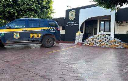 PRF apreende 195 kg de cocaína em MS