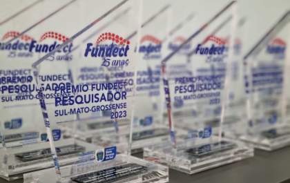 Fundect premia destaques da pesquisa em Mato Grosso do Sul na segunda-feira