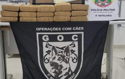 Polícia Federal apreende drogas após recebimento de denúncia anônima