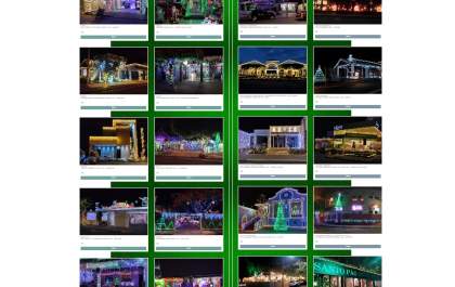 Aberta a votação popular nos finalistas do Concurso Natal Iluminado