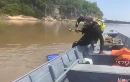 Corpo de homem desaparecido no Rio Paraguai é encontrado