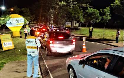 41 motoristas são autuados em Birigui por recusa ao bafômetro em blitz