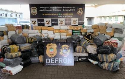 Polícia Civil apreendeu 5,2 kg de maconha em MS