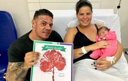 Duas meninas são as primeiras a nascer em 2024 em Araçatuba e Birigui