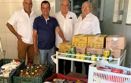 Santa Casa de Araçatuba recebe alimentos arrecadados em eventos em Vicentinópolis