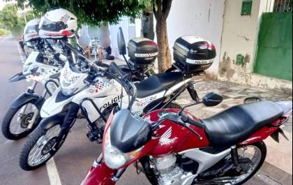 Moto furtada no final do ano passado é apreendida com adolescente em Birigui