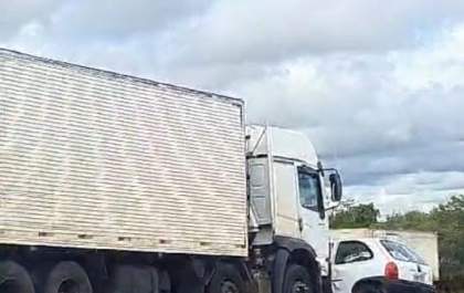 Acidente na Rondon na manhã desta sexta-feira