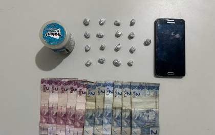 Polícia Militar prende acusado de tráfico de drogas em Penápolis