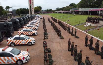 Tropas de Mato Grosso do Sul reforçam a fronteira do Brasil com a Venezuela e Guiana