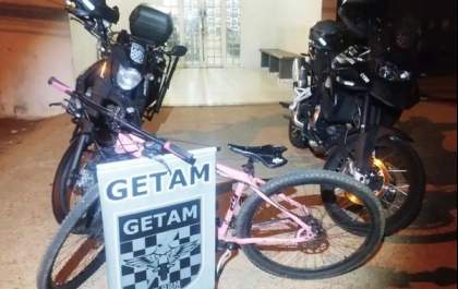 Bicicleta furtada em 2021 é recuperada na Lagoa Maior