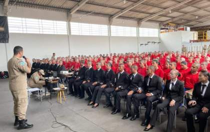 Governo do Estado inicia formação de 227 bombeiros militares