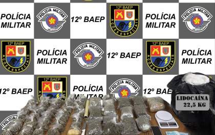 Casal é preso pelo Baep com mais de 3 mil porções de cocaína