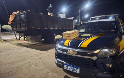 PRF apreende 520 kg de maconha em Bataguassu