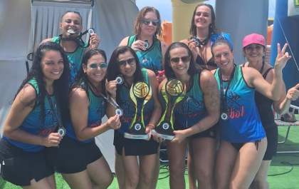 Biribol de Araçatuba conquista 1º e 2º lugar na Copa Paulista
