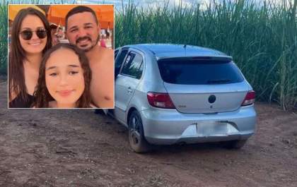 Mulher morta com o marido em emboscada foi alvejada por 13 tiros; filha estava debaixo do banco do carro e levou 4 tiros