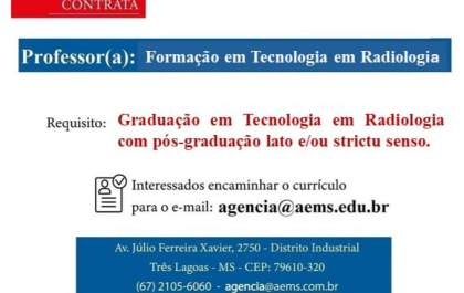 AEMS contrata professor