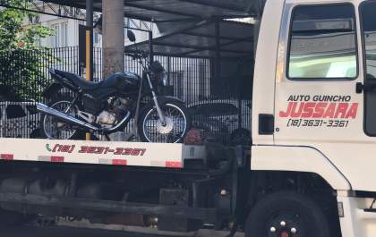 Jovem é detido com moto roubada de mototaxista