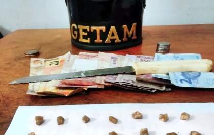 Getam prende homem de 51 anos por tráfico de drogas