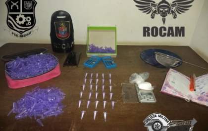 PM prende acusado de tráfico de drogas em Birigui