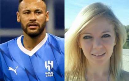 Gabriella Gaspar uma mulher húngara,  afirma ter uma filha de 10 anos com Neymar Jr .