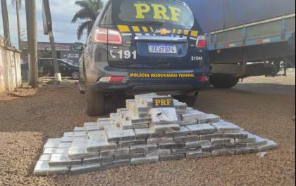 PRF apreende 242 Kg de cocaína em MS