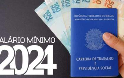 Novo salário mínimo de R$ 1.412 começa a ser pago a partir desta quinta-feira, 1º de janeiro