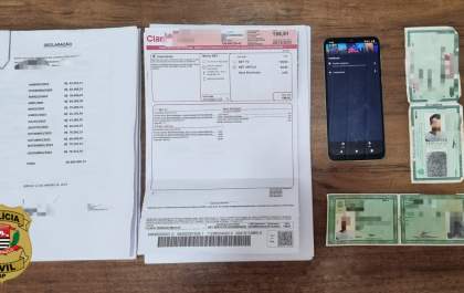 Jovem é preso pela Polícia Civil de Birigui com documentos falsos
