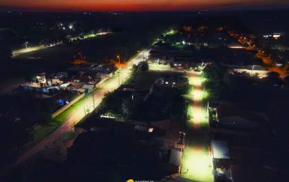 Nova iluminação chegará a 100% primeiro em comunidades mais distantes