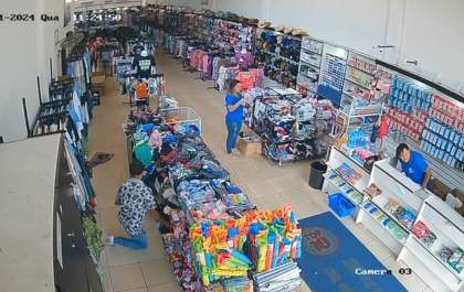 Homem que furtou roupas em lojas é identificado pela Polícia Civil